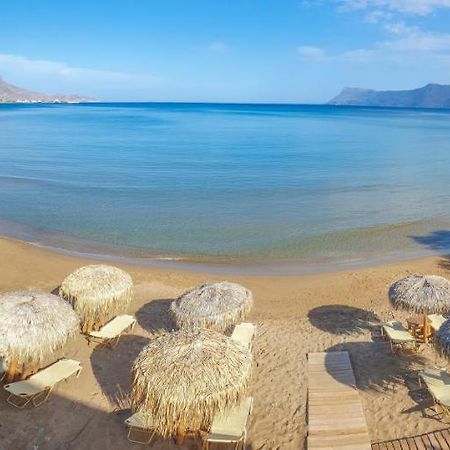 Maria Beach Hotel Kíszamosz Kültér fotó