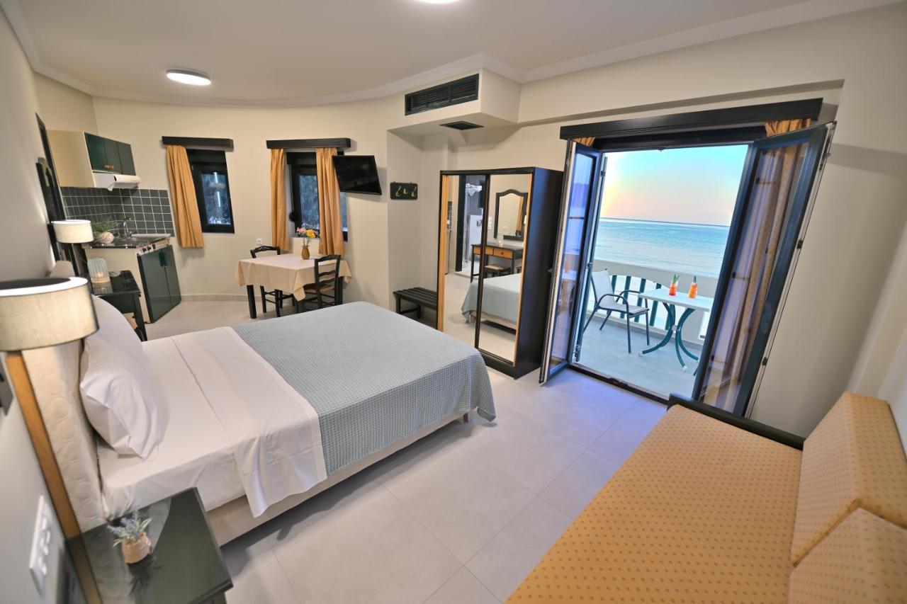 Maria Beach Hotel Kíszamosz Kültér fotó