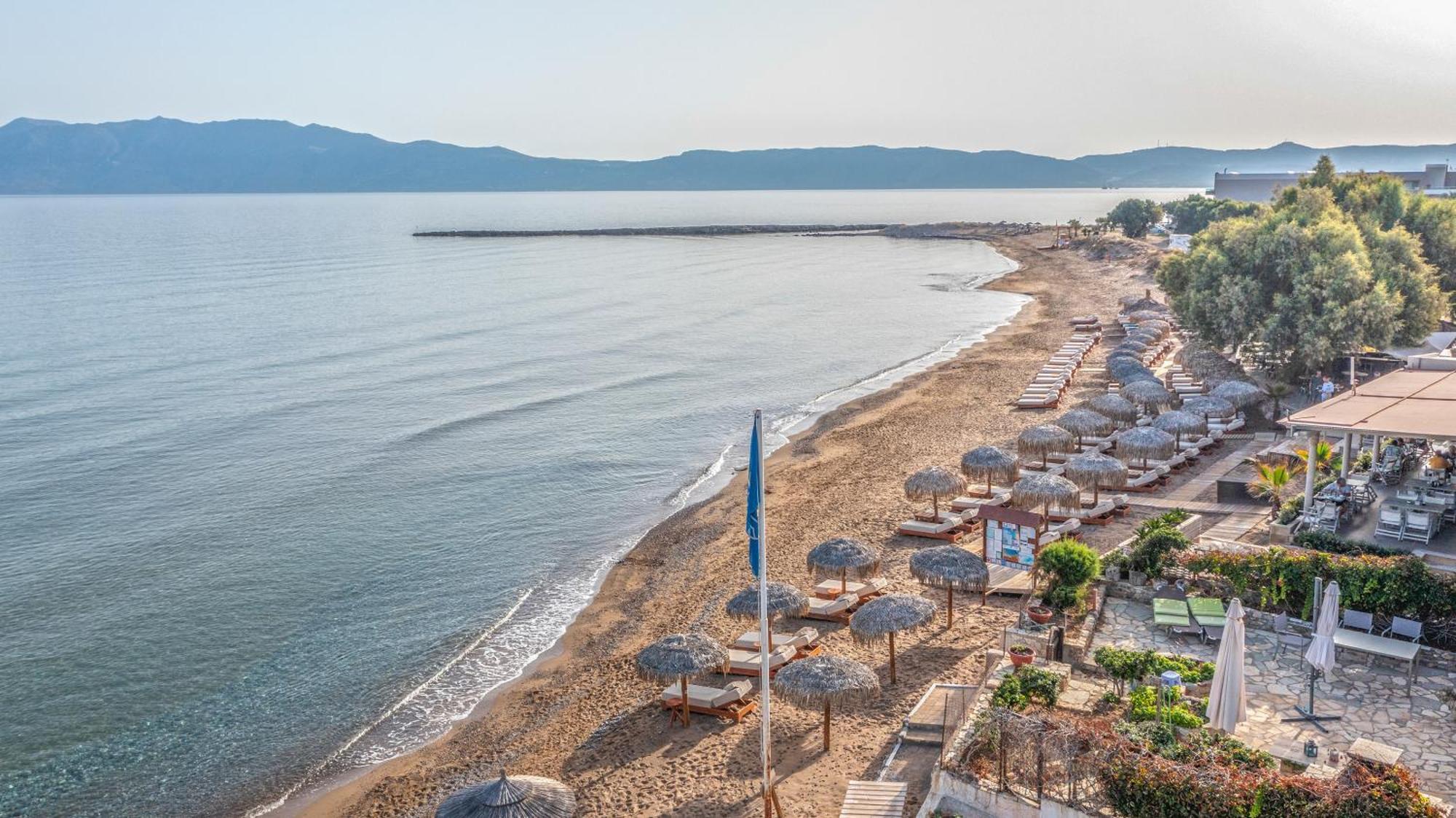 Maria Beach Hotel Kíszamosz Kültér fotó