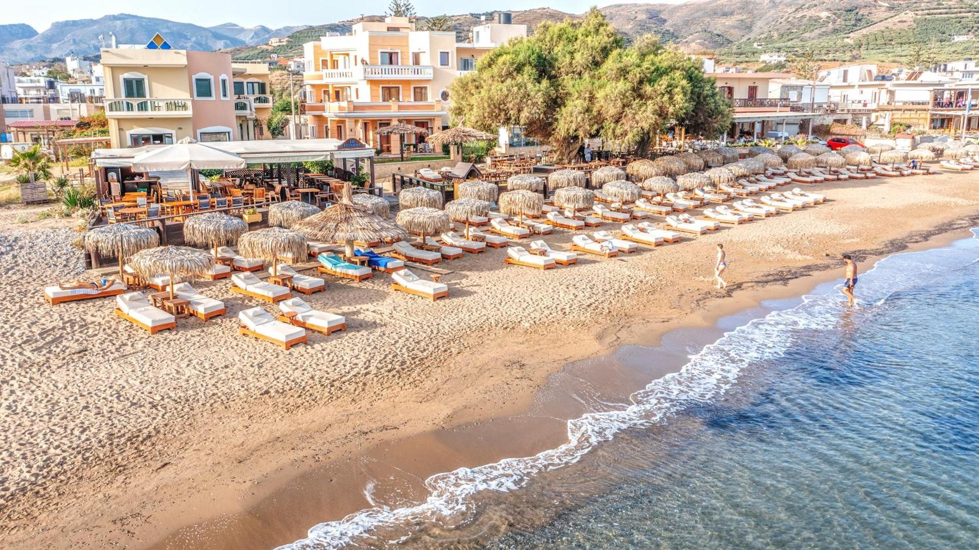 Maria Beach Hotel Kíszamosz Kültér fotó