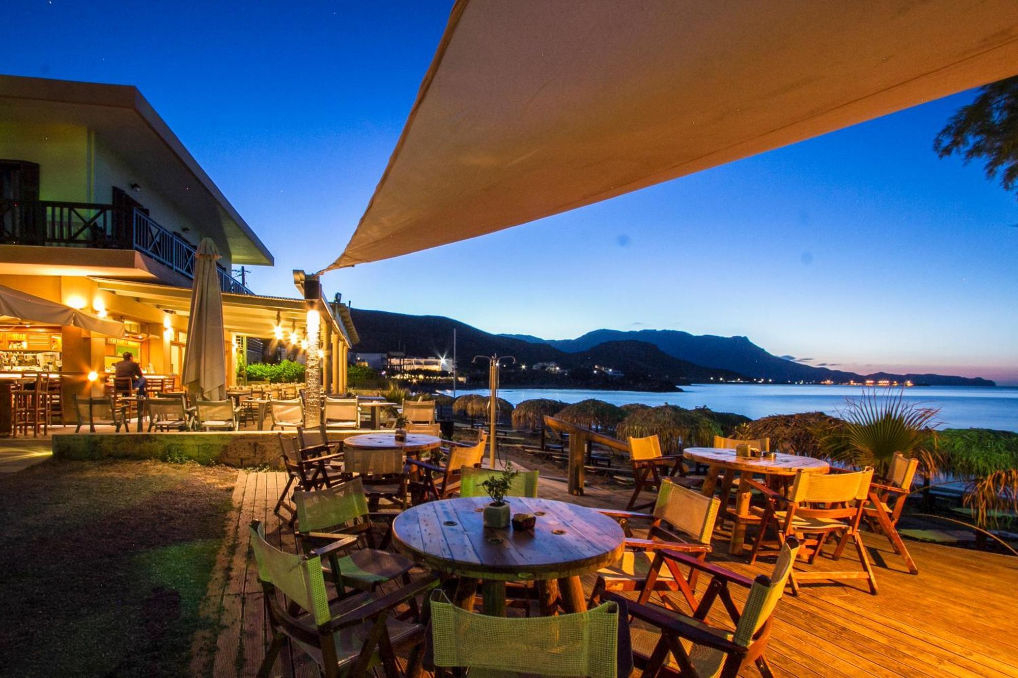 Maria Beach Hotel Kíszamosz Kültér fotó