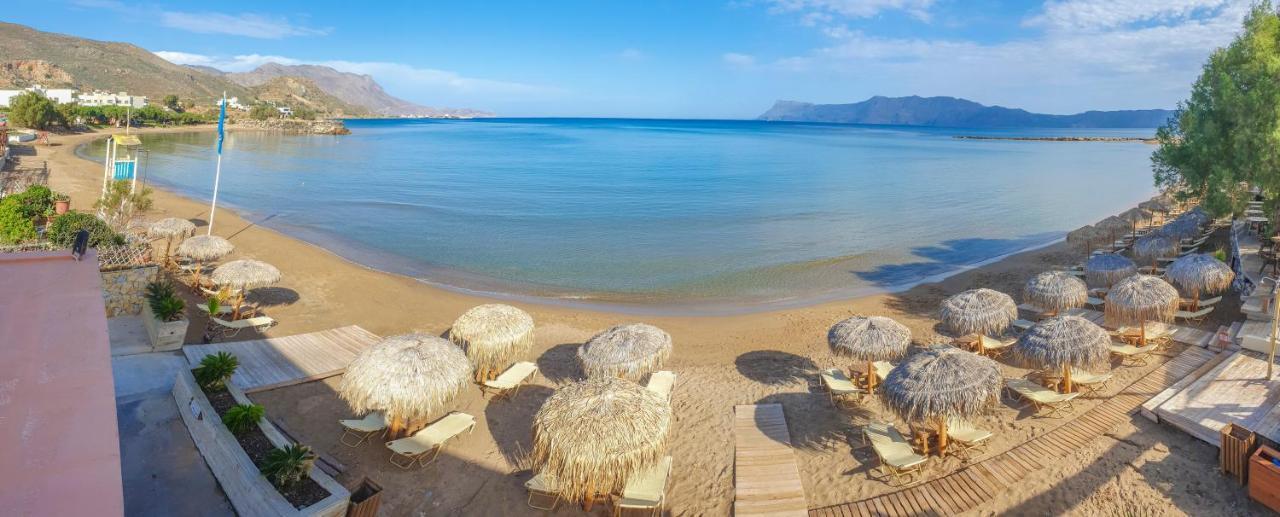 Maria Beach Hotel Kíszamosz Kültér fotó
